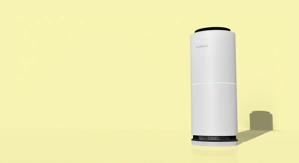 White air purifier