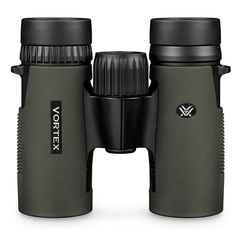 Vortex Diamondback HD 8x32 binoculars, front view